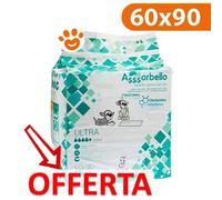 Ferribiella Assorbello Ultra (60x90) Tappetini Igienici Assorbenti - Ferribiella Assorbello Ultra (60x90) Tappetini Igienici Assorbenti - Confezione Da 50 Tappetini - CONFEZIONE RISPARMIO