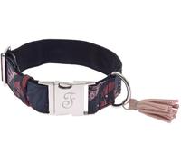 Ferribiella Collare Kami Regolabile per Cani Nero S 2,5x22-35cm