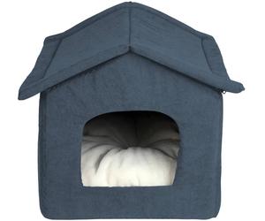Ferribiella Cuccia Casetta per Cani e Gatti Everyday One Size 45 x 47 x 46 cm Blu