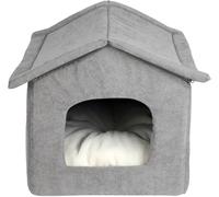 Ferribiella Cuccia Casetta per Cani e Gatti Everyday One Size 45 x 47 x 46 cm Grigio