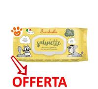 Ferribiella salviette Aloe Vera e camomilla - 40 salviette ammorbidenti e rinfrescanti Ricca di componenti detergenti, neutralizza i Cattivi odori