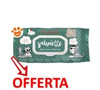 Ferribiella Dog & Cat Salviette Detergenti Muschio Bianco - Ferribiella Dog & Cat Salviette Detergenti Muschio Bianco - Confezione Da 40 Salviette - CONFEZIONE RISPARMIO