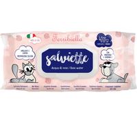 Ferribiella Salviette Detergenti Acqua di Rose per Cani e Gatti 1 CONFEZIONE