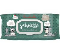 Ferribiella Salviette Detergenti Muschio Bianco per Cani e Gatti 12 CONFEZIONI