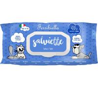 Ferribiella Salviette Detergenti Talco per Cani e Gatti 40 pz