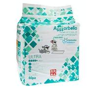 Ferribiella Tappetini Igienici Ultra alla Clorexidina - 60x60 cm - 50 pezzi - 1° ORDINE? scegli lo sconto BZR5 / BZR20 + 200 punti fedeltà