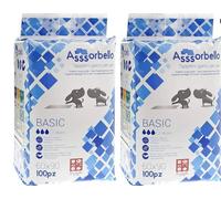 Ferribiella - Tappetini Igienici Cane Assorbello, 60x90cm, 2x 100pz