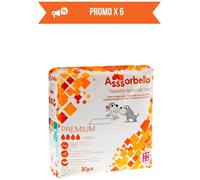 Ferribiella Tappetini Igienici Premium per Animali Domestici 60 x 60 cm 30 pz con Strisce Adesive