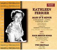 Ferrier, Kathleen - Bach Brahms & Two Recitals (3 CD)