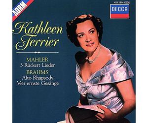 Ferrier,Kathleen - Mahler: 3 Rückert Lieder/Brahms: Alt-Rhapsodie