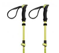 Ferrino Ortles, Bastoncini trekking pieghevoli e telescopici, dimensioni 115-135 cm, chiuso 40 cm, per escursionismo e hiking UNI