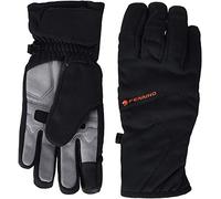 Ferrino Crest, Guanti con Indice e Pollice per Touchscreen Unisex, Nero, XS