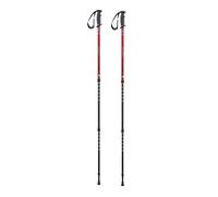 Ferrino GTA, Bastoncini da Trekking Rosso, 60-135 cm