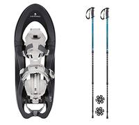 Ferrino - Lys Special Ciaspole da Neve, Grigio, 34/48 & GTA, Bastoncini da Trekk