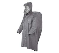 Ferrino MANTELLA TREKKER, Mantella Antipioggia Unisex - Adulto, Grigio Chiaro, S/M
