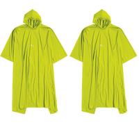 Ferrino, Poncho Junior, Mantella, Unisex, Giallo, M (Confezione da 2)