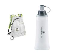 Ferrino Set Running: Zaino Mezzalama 20 + Soft Flask Borraccia Running Bianco 0.50L
