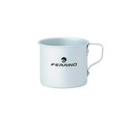 Mug ferrino tazza in alluminio anodizzato con manico grigio