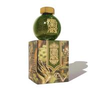 Ferris Wheel Press, Inchiostro per penna stilografica, collezione FerriTales, verde oliva con glitter oro rosa, 85 ml