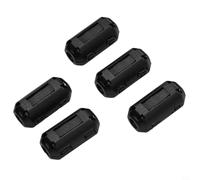 Ferrite Bead Clip Choke 5 Sizes per rfi Noise Filter Ferrite(5mm) | 5 mixed sizes 3.5-13mm, reduces per emi per rfi noise, improves signal , fits various cables