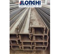 FERRO a U 100X50 LAMINATO BARRA PROFILO 3 PEZZI da 2 METRI
