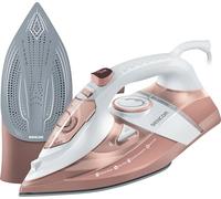 Ferro a vapore, 3200 W, bianco/rosa