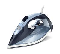 FERRO A VAPORE PHILIPS Serie 7000 DST7020/20, 2800 w, Colpo vapore 250 g/min, Serbatoio 0,3 l, Piastra con rivestimento a 6 strati strato in titanio avanzato, Sistema anticalcare e antigoccia, Vapore 