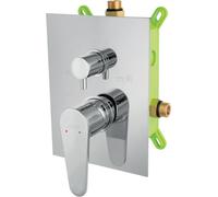 Ferro Algeo rubinetto per vasca e doccia da incasso cromo BAG7P2BOX