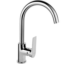 Ferro Algeo Square rubinetto da cucina verticale cromo BAQ4