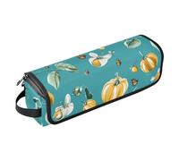 Ferro arricciacapelli 2 in 1 con custodia da viaggio e tappetino resistente al calore, grande capacità, organizer per piastre per capelli caldi, ferro arricciacapelli, volumizzatore per capelli, capo,