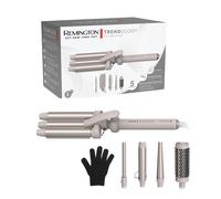 Ferro Arricciacapelli 5in1 Ondulatore [3 Bacchette in ceramica 13 33mm Spazzola