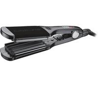 FERRO ARRICCIACAPELLI BABYLISS PRO EP Technology 5.0, Potenza 125 W, 5 livelli di temperatura, Potenza massima 125 W, Temperatura max 200 °C, 5 temperature, Tecnologia a ioni, Nero