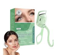 Ferro arricciacapelli con calore - arricciacapelli per ciglia con calore ricaricabile e riccio naturale,strumento naturale bellezza solleva ciglia per ragazze viaggio trucco citazioni principianti