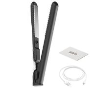 Ferro arricciacapelli da viaggio, raddrizzatore per capelli da viaggio | Ferro per arricciacapelli, Piastra per capelli senza fili - arricciacapelli 2 in 1 con caricatore USB e ferro , strumento