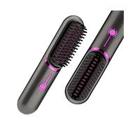 ferro arricciacapelli INF Piastra wireless 2 in 1 con riscaldamento PTC, nero