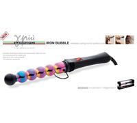 FERRO ARRICCIANTE SFERE GAMMA PIÙ IRON BUBBLE 25 MM BOCCOLI PERFETTI ANTISTATICO