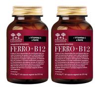 Ferro + B12 Salugea - Integratore Ferro e Vitamina B12 - capsule 2x34,