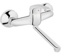 Ferro Basic rubinetto per lavabo a parete cromo BBC3