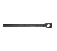 Ferro cremonese tondo c/foro h.cm.200 - 25 pz