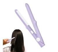 Ferro da stiro,2-in-1 Styler a doppia funzione a riscaldamento rapido | Mini piastra da 20W - Per onde da spiaggia frangia notte sonno ragazze donne Natale