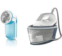 Generatore di Vapore + Plush Shave - PHILIPS BXA0019/00 - Compatto - 6 barre - Effetto pressatura 300g/min - Flusso vapore continuo 110g/min