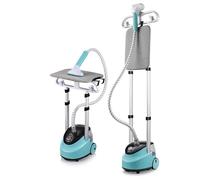 Ferro da stiro a vapore 2000 W, piastra a vapore con doppia funzione, incl. 3 posizioni Smart Board, regolazione del vapore a 11 livelli, serbatoio da 1,5 l, pronto all'uso in 30 secondi