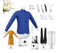 Ferro da stiro a vapore automatico a mani libere con tempo e temperatura regolabili, serbatoio per aromaterapia integrato, asciugatura rapida per camicie, scarpe, pantaloni