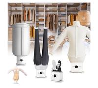 Ferro da stiro a vapore automatico for uso domestico, macchina da stiro a mani libere migliorata, asciugatura rapida in 8 minuti, stira e asciuga camicie e pantaloni(C)