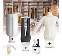 Ferro da stiro a vapore automatico for uso domestico, macchina da stiro a mani libere migliorata, asciugatura rapida in 8 minuti, stira e asciuga camicie e pantaloni(C)