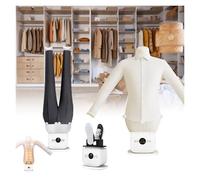 Ferro da stiro a vapore automatico for uso domestico, macchina da stiro a mani libere migliorata, asciugatura rapida in 8 minuti, stira e asciuga camicie e pantaloni(A)