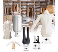 Ferro da stiro a vapore automatico for uso domestico, macchina da stiro a mani libere migliorata, asciugatura rapida in 8 minuti, stira e asciuga camicie e pantaloni(D)