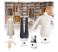 Ferro da stiro a vapore automatico for uso domestico, macchina da stiro automatica a mani libere, asciugatura rapida in 8 minuti, stira e asciuga camicie e pantaloni(B)