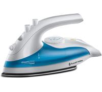 FERRO DA STIRO A VAPORE DA VIAGGIO RUSSELL HOBBS 850W Blu, Potenza massima 830 W, Serbatorio acqua 80 ml, Piastra in Acciaio inossidabile