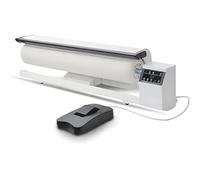 Ferro da Stiro a Vapore rotativo con Touchscreen e Pedale, Rullo a Vapore Continuo Largo 90cm per Indumenti Commerciali, Biancheria, Uniformi, Sistema di Cura del Tessuto efficiente ad Alto Volume